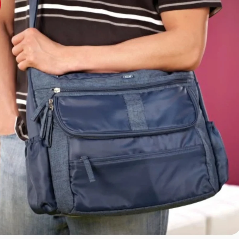 Hula Hoop Carry-All Messenger Bag by Lug